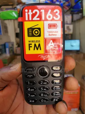 New Itel it2163 Black