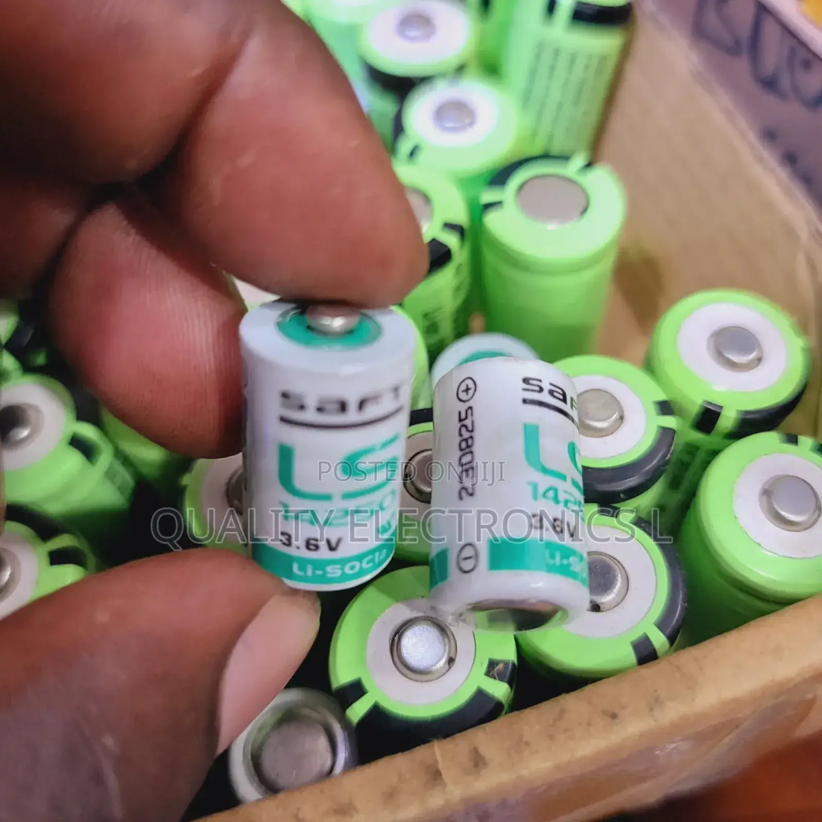 Saft 3.6v Rechargeable Batteries