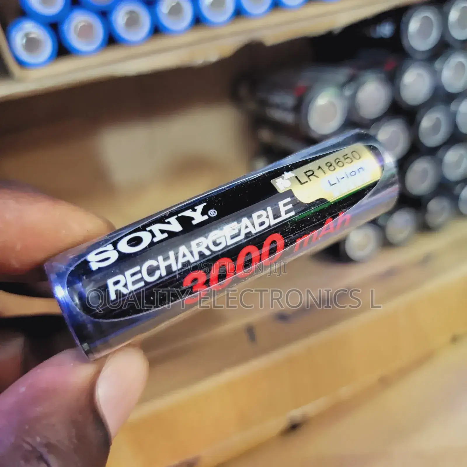 Sony 3.7v Rechargeable Batteries