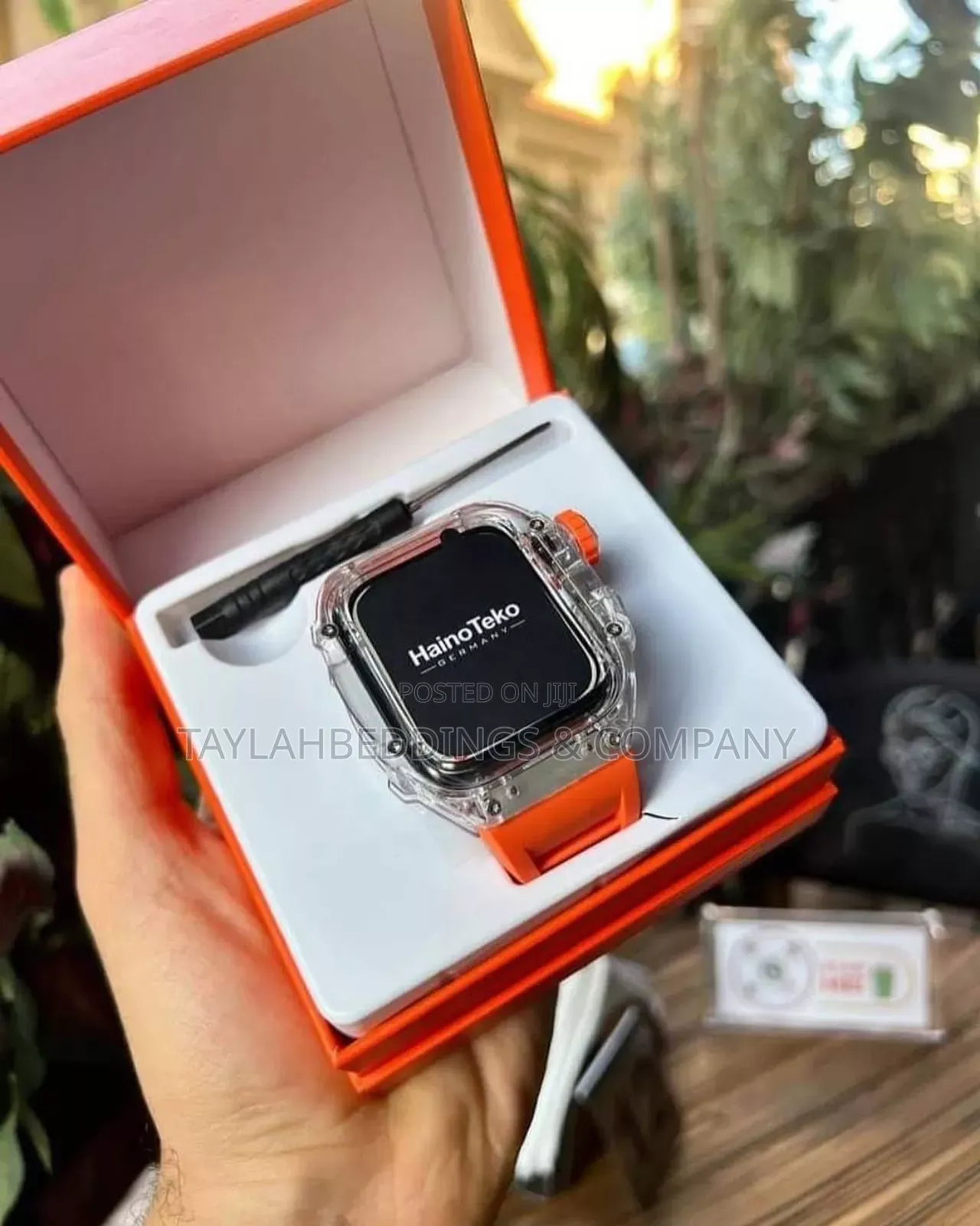 Haino Teko Transparent Smart Watch