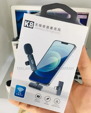Wireless Microphone Clip Mic Set for Video Bloging