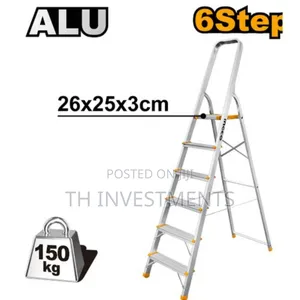 Ingco Hlad06061 - Household Ladder - Orange 