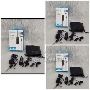 Boya Dual Omni Direction Lavalier Microphone