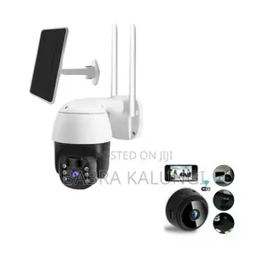 8mp Solar Battery Wifi Camera Dual Lens Dual Screens