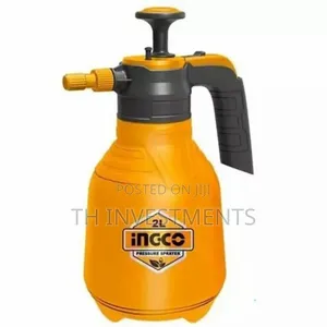 Ingco 2 L Orange Pressure Sprayer, Hspp20202 