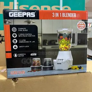 Geepas 3in1 Blender With 2year Warranty