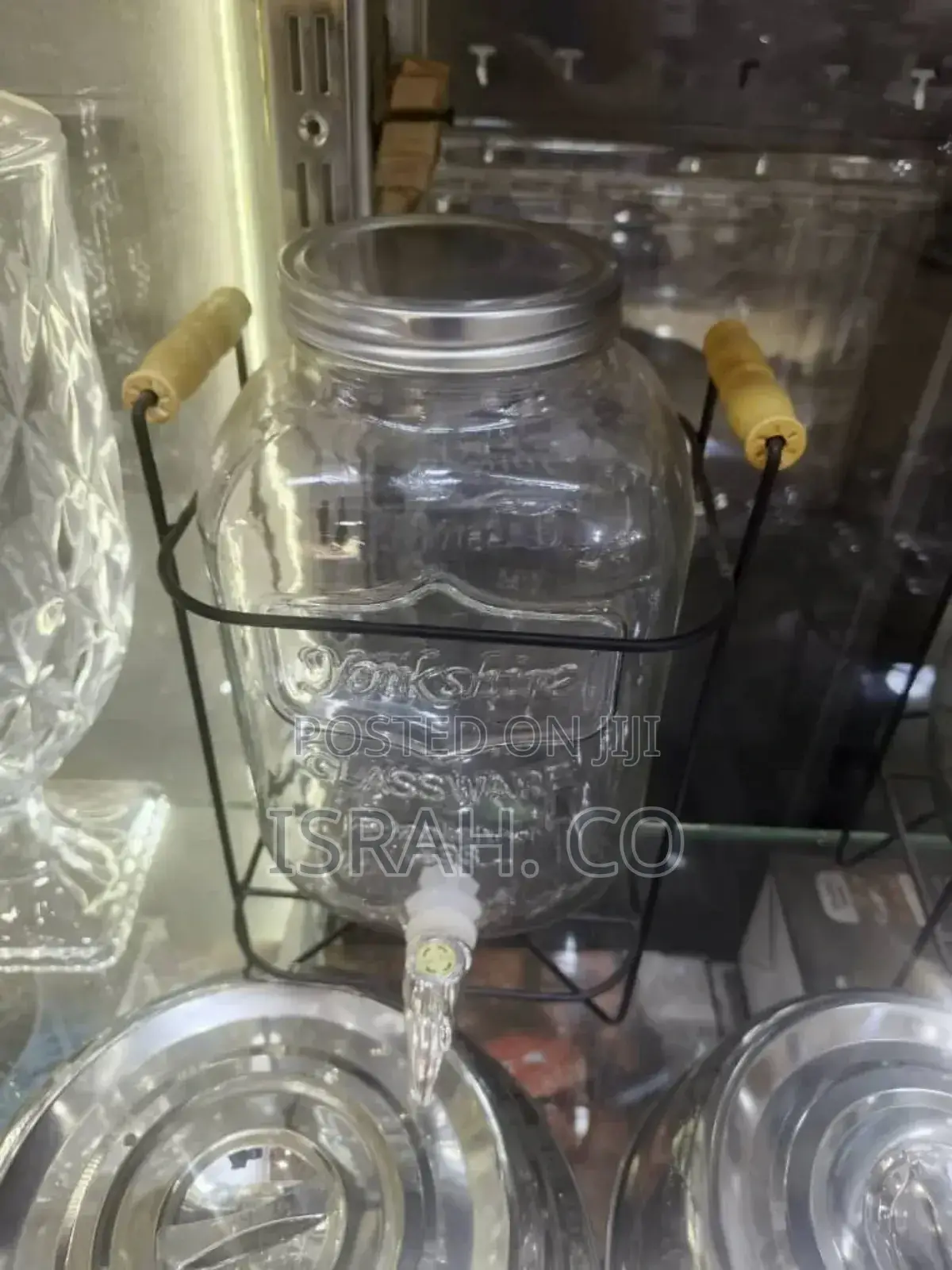 Glass Juice Dispenser