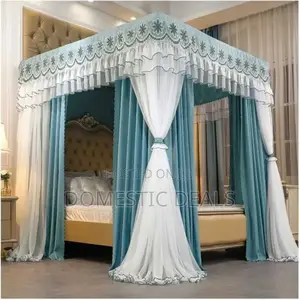 Curtain Style 4 Stand Mosquito Net