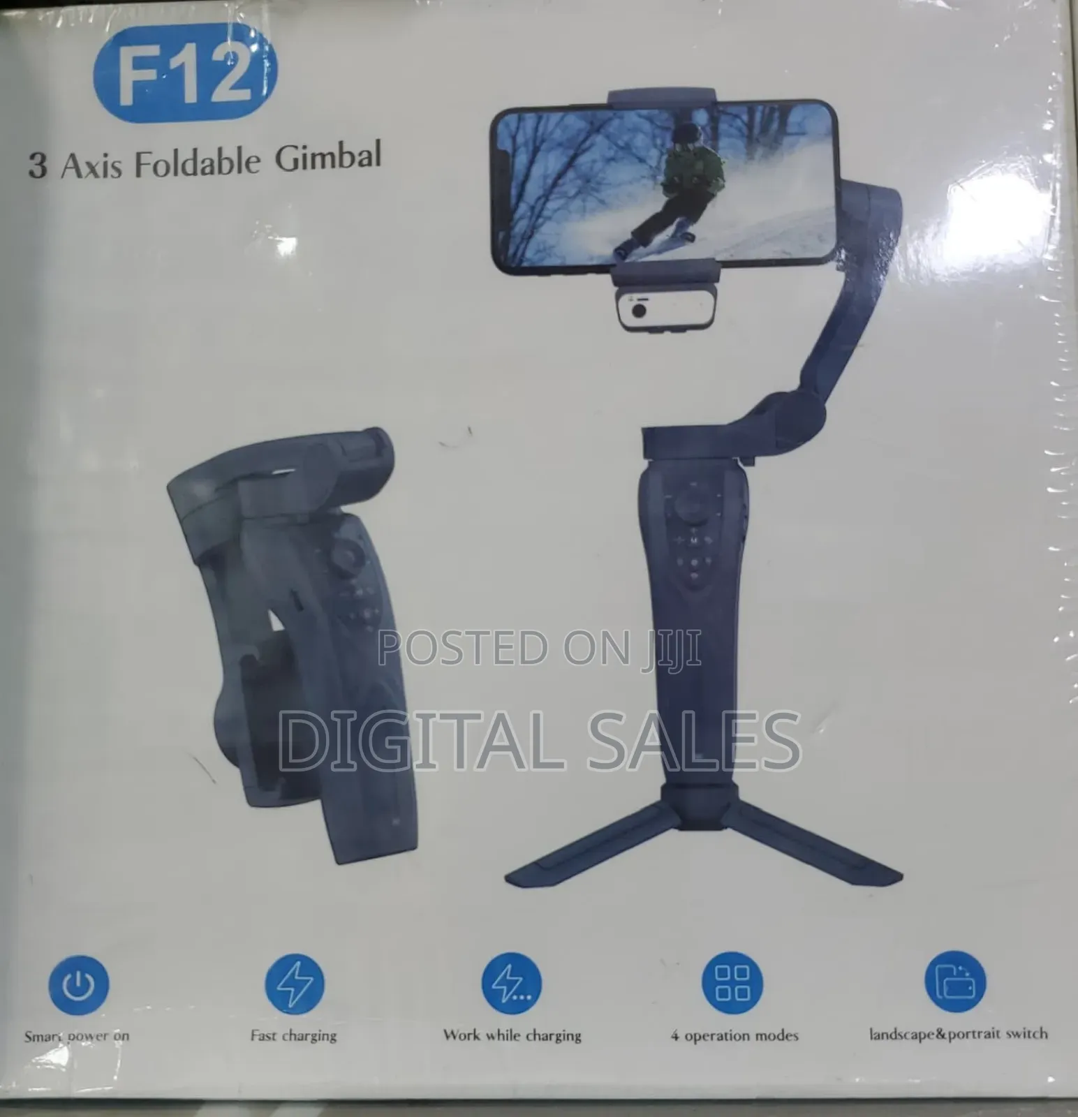 3 Axis Handheld Gimbal Stabilizer F12