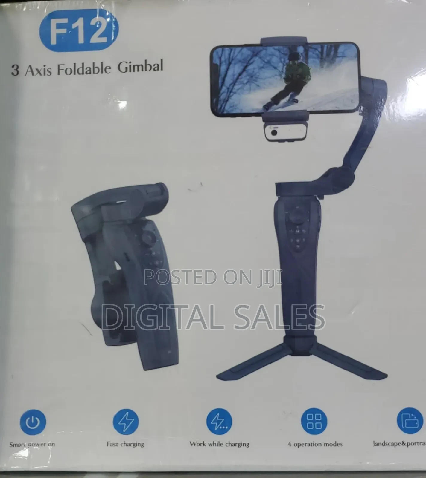 3 Axis Handheld Gimbal Stabilizer F12