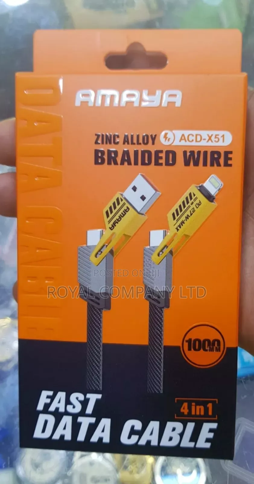 Data Cable Type C Fast Charger Cable
