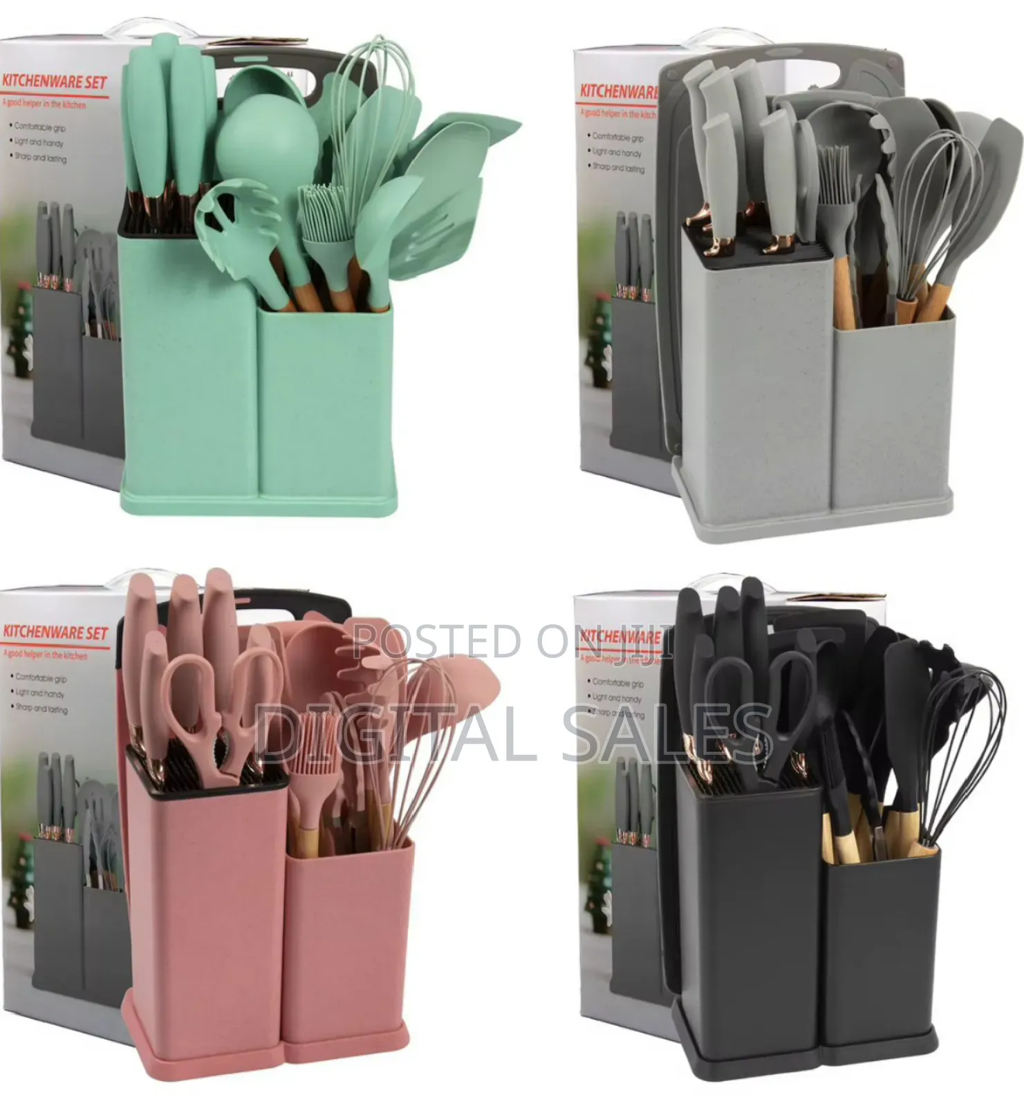 Silicone Utensils Set