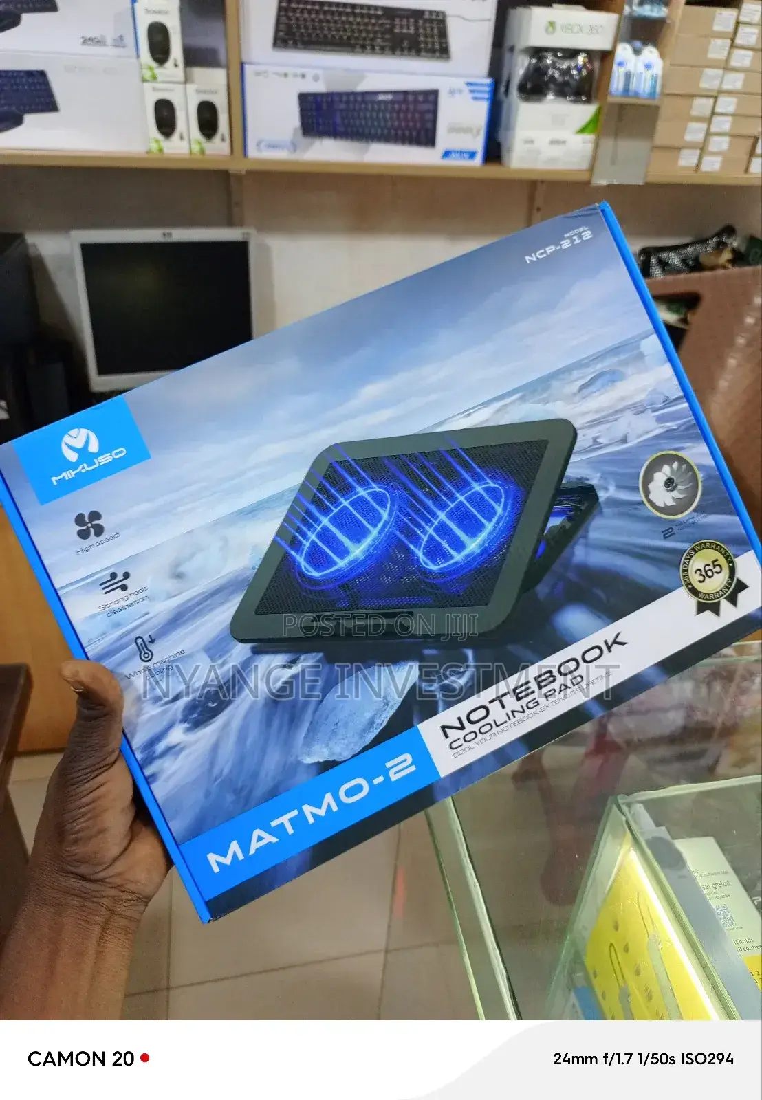 Cooling Fan for Laptops. Cooling Pad.