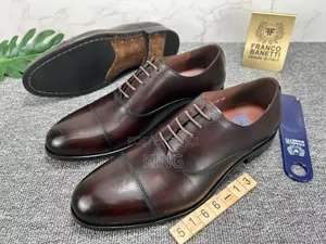 Leather Coffee Shoes Brown