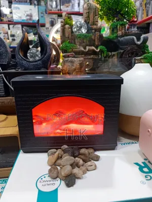 3d Fireplace Aromatherapy Diffuser and Cool Mist Humidifier