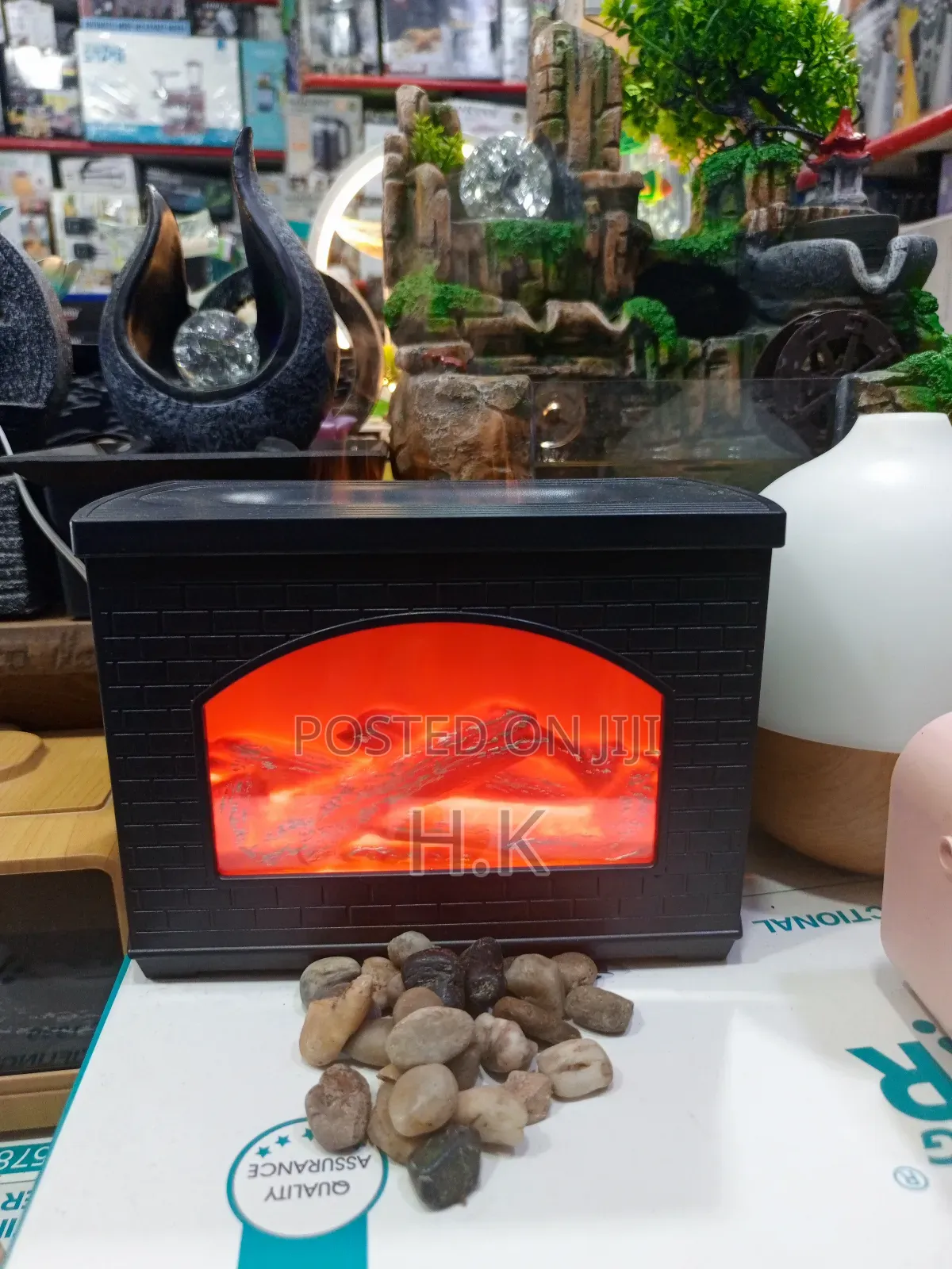 3d Fireplace Aromatherapy Diffuser and Cool Mist Humidifier