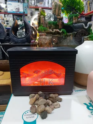 3d Fireplace Aromatherapy Diffuser and Cool Mist Humidifier