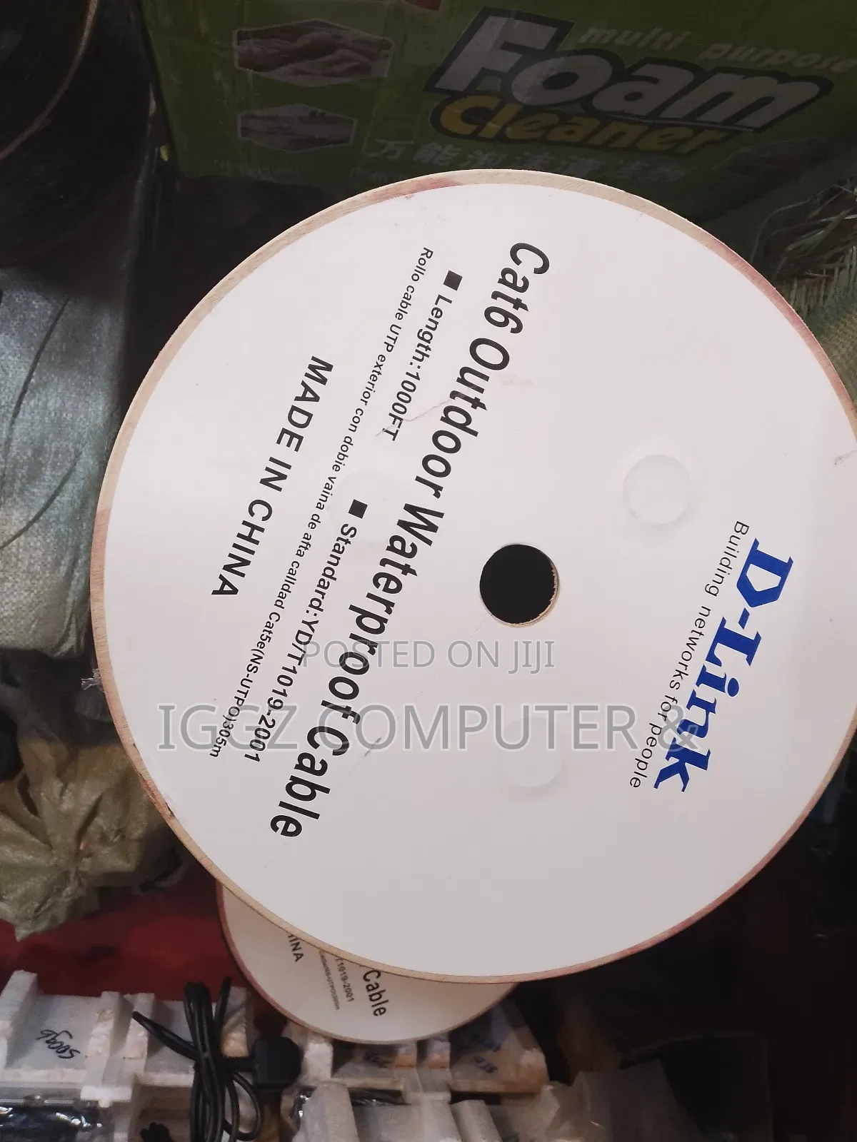 D-Link Cat6 Utp Outdoor Cable 305 Metres