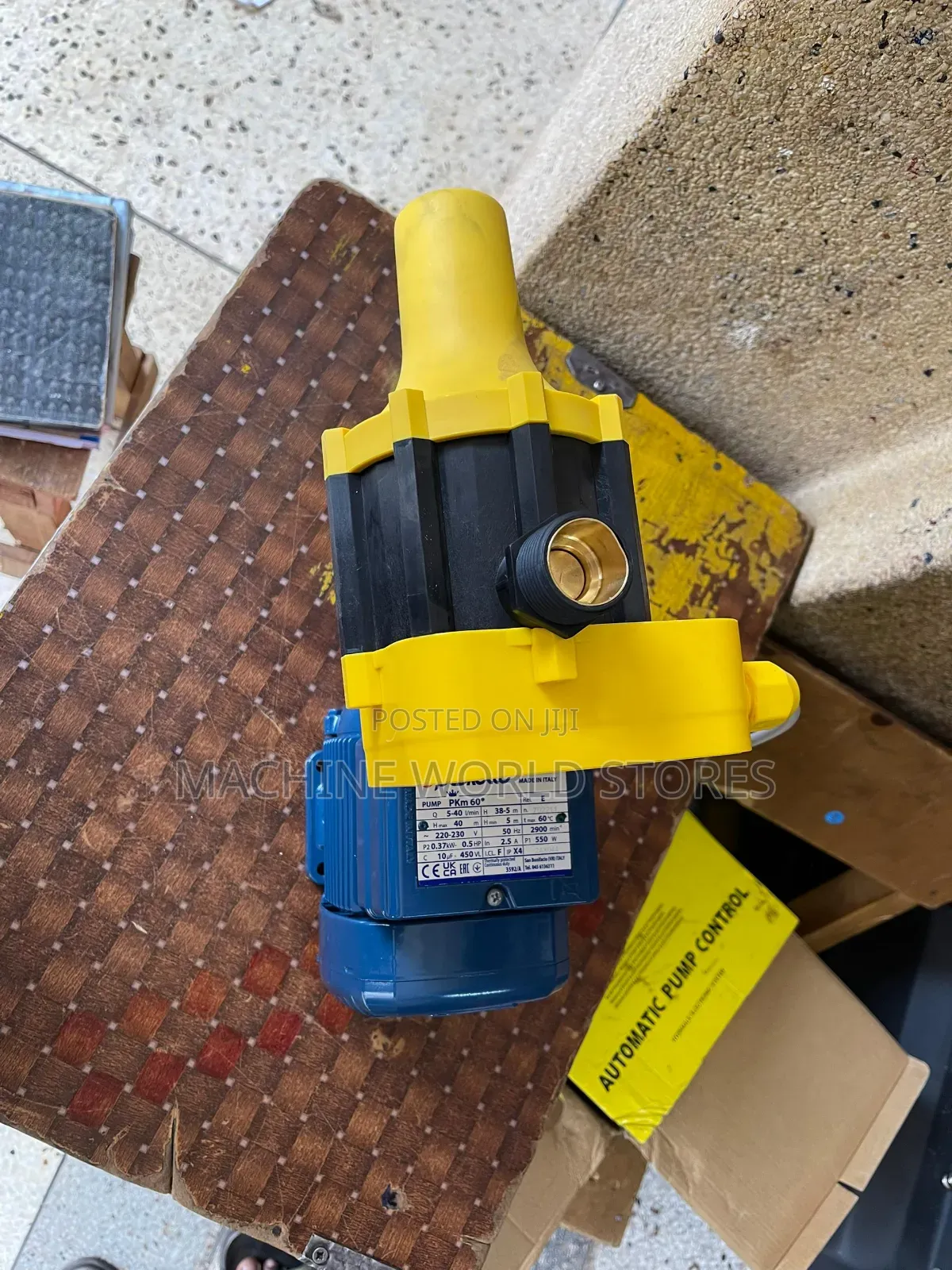 0.5hp Pedrollo Waterpump With Automatic Pump Control