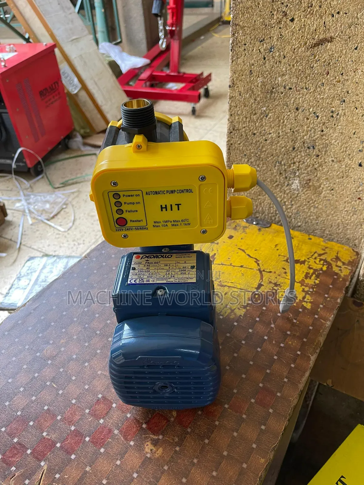 0.5hp Pedrollo Waterpump With Automatic Pump Control