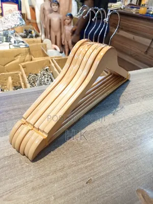 12pcs Wooden Clothes Hangers