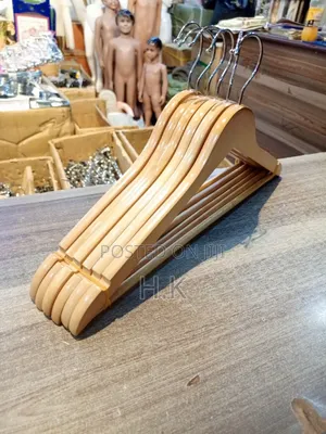12pcs Wooden Clothes Hangers