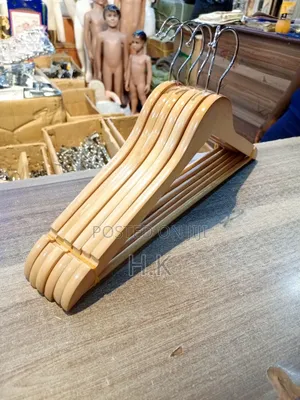 12pcs Wooden Clothes Hangers