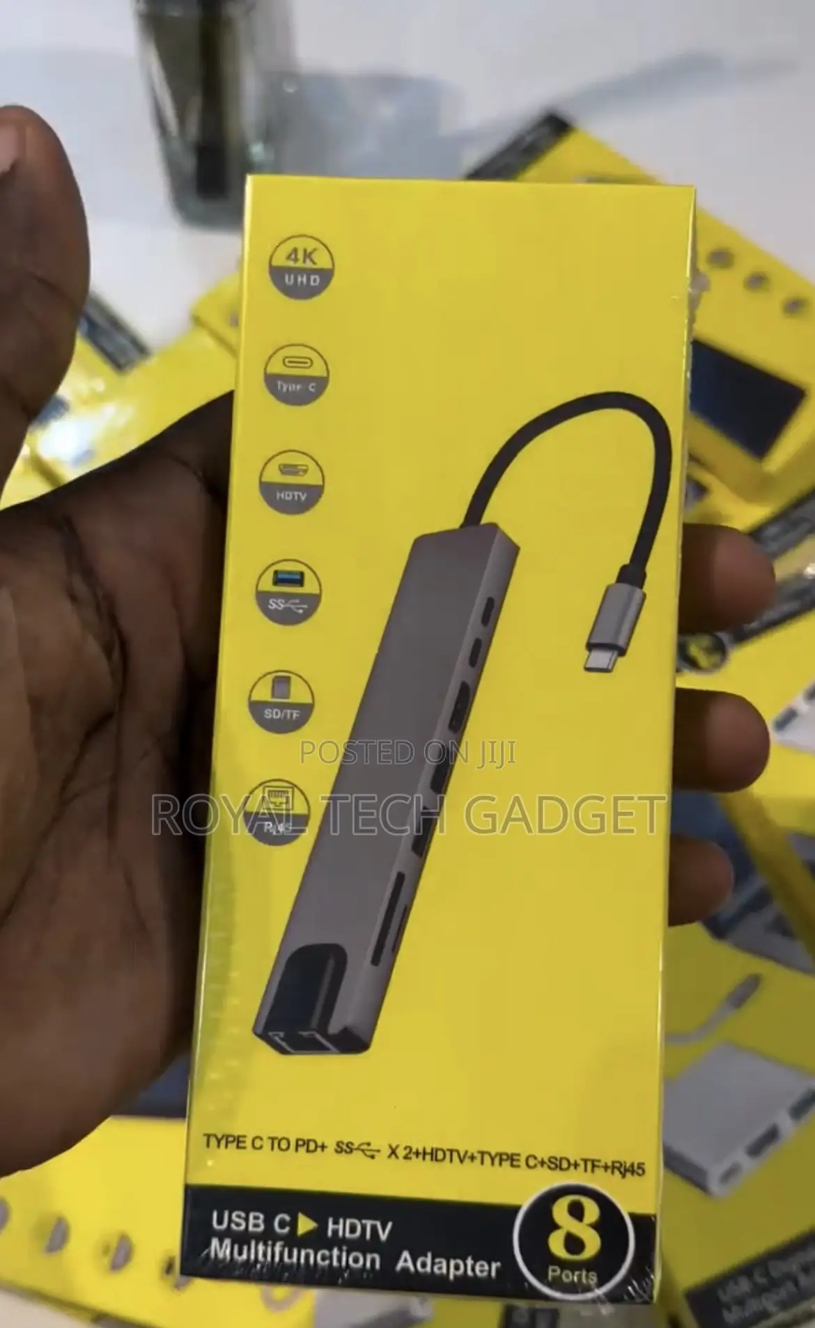Usb C Multi Port Hub 8 in 1
