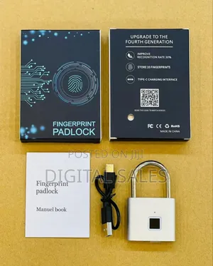 Fingerprint Safety Padlock