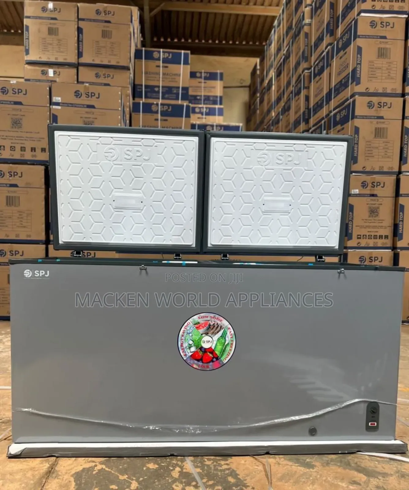 660l SPJ Double Deep Freezer New