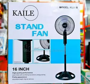 16" Standing Office Oscillating Adjustable Electric Fan