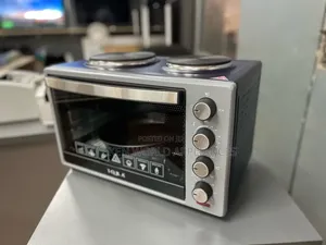 35l Iqra Electric Oven With 2 Hotplate on Top