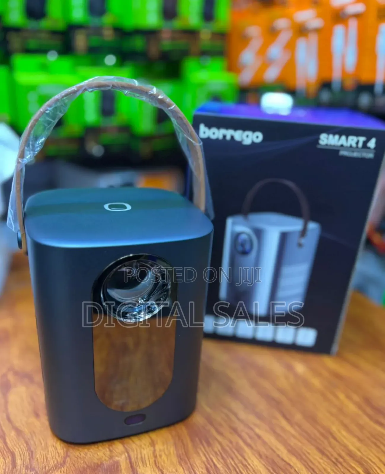 Borrego Smart 4 Android Wifi Projector Autofocus Option