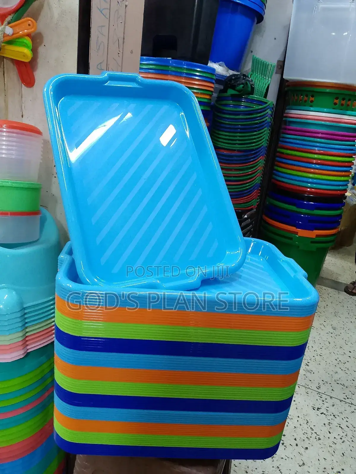 Plastic Serving Trays 12pcs