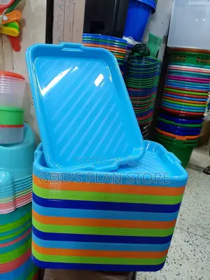 Plastic Serving Trays 12pcs