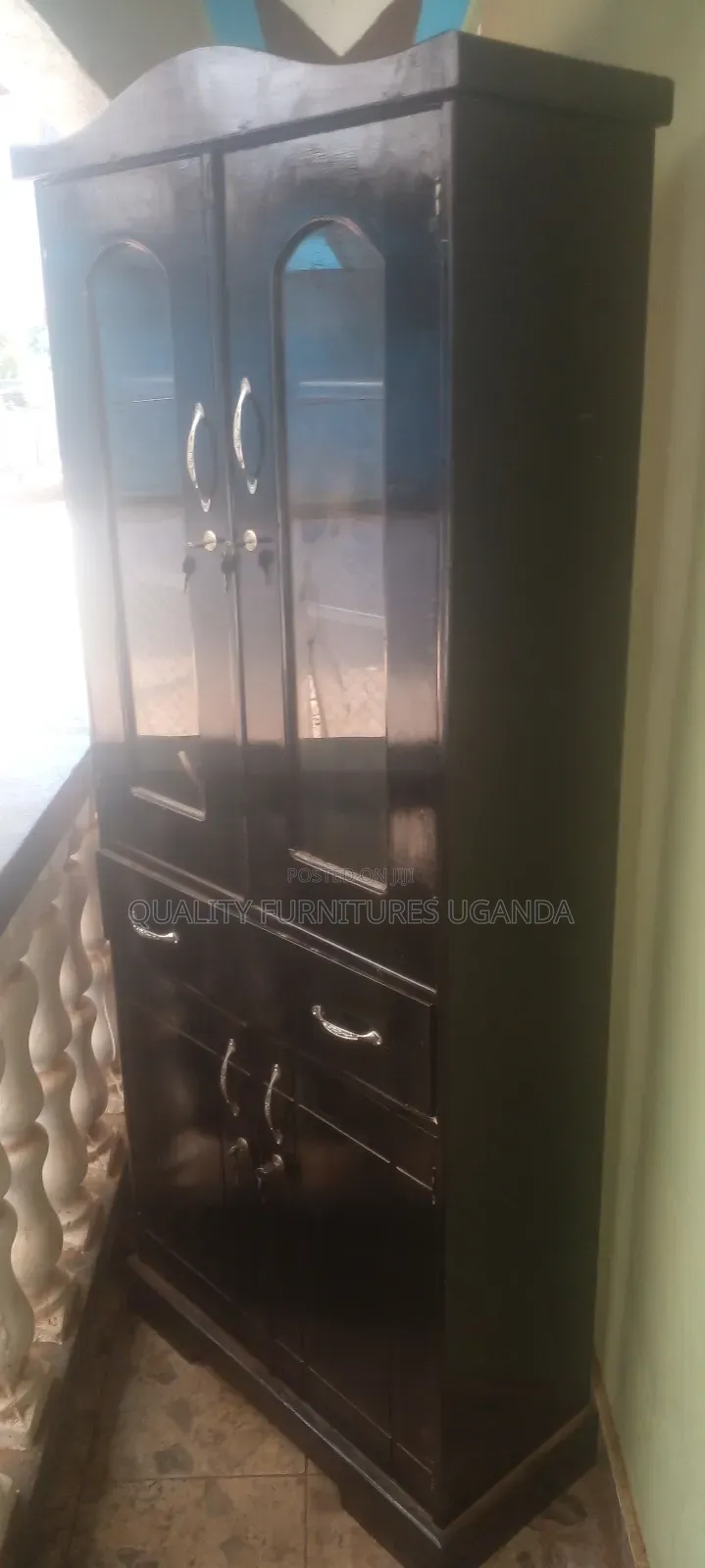 Cupboard in Black Colour