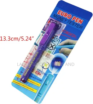 Counterfeit Bill Pen With Uvlight Tester Fraud Protection