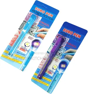 Counterfeit Bill Pen With Uvlight Tester Fraud Protection