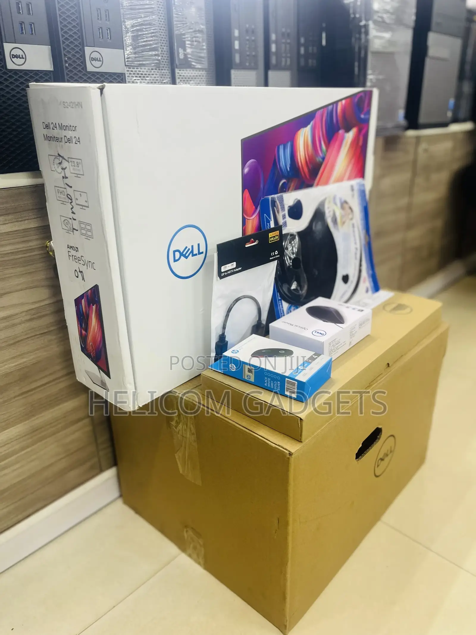 New Desktop Computer Dell OptiPlex 3020 8GB Intel Core I5 HDD+SSD 1T