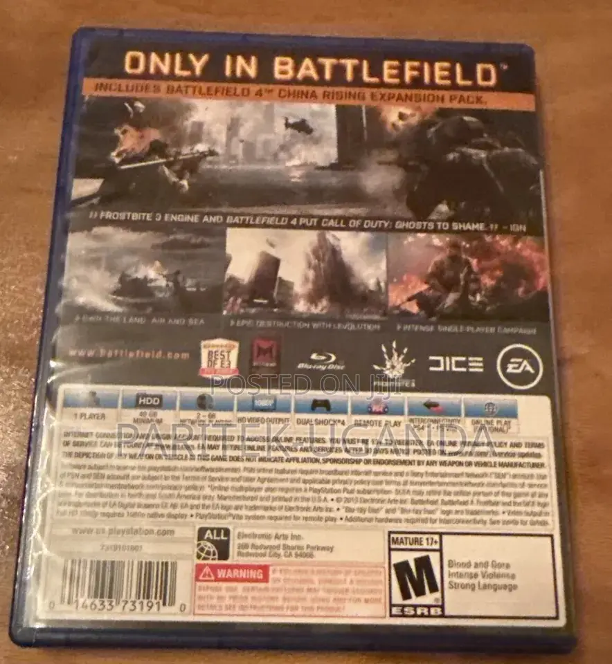 Battlefield 4 Sony Playstation 4