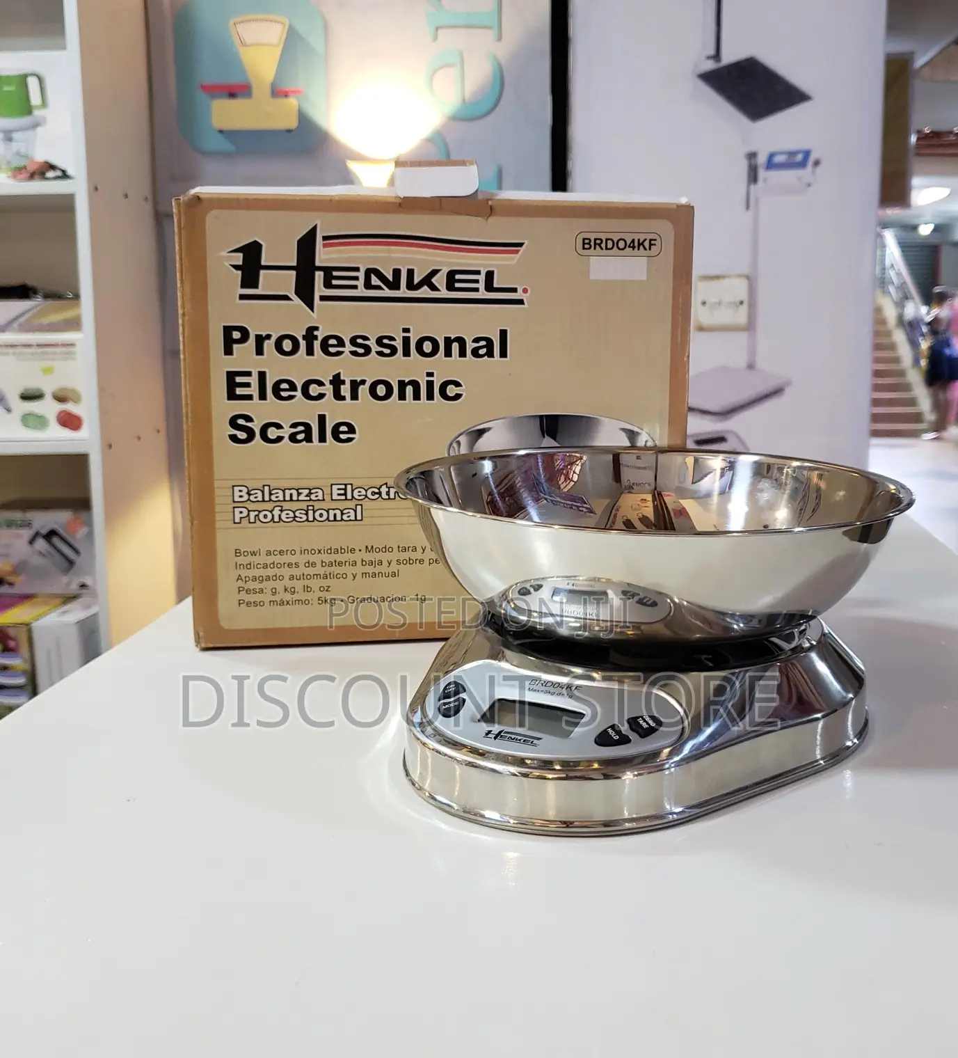 Henkel 5kg Kitchen Digital Weighing Scale