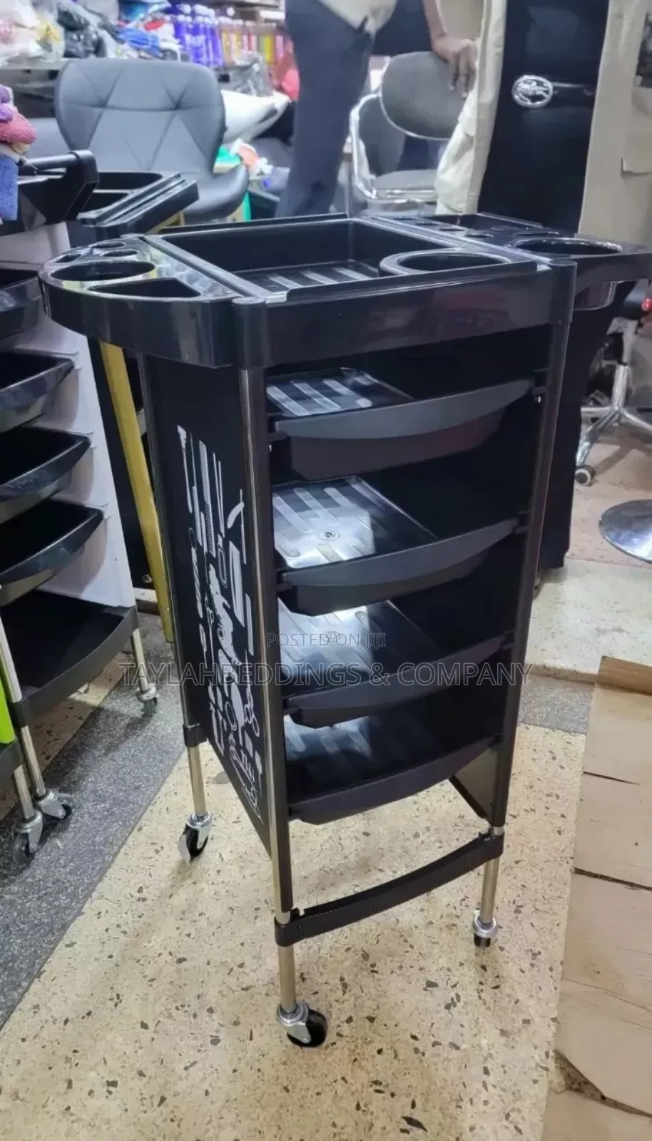Hairdressing Trolley, Stable Pratical for Spa