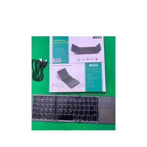 Bo33 Foldable Bluetooth Keyboard With Touch Pad.
