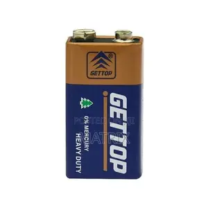 Gettop a Box With 10pcs 9v Gettop Batteries