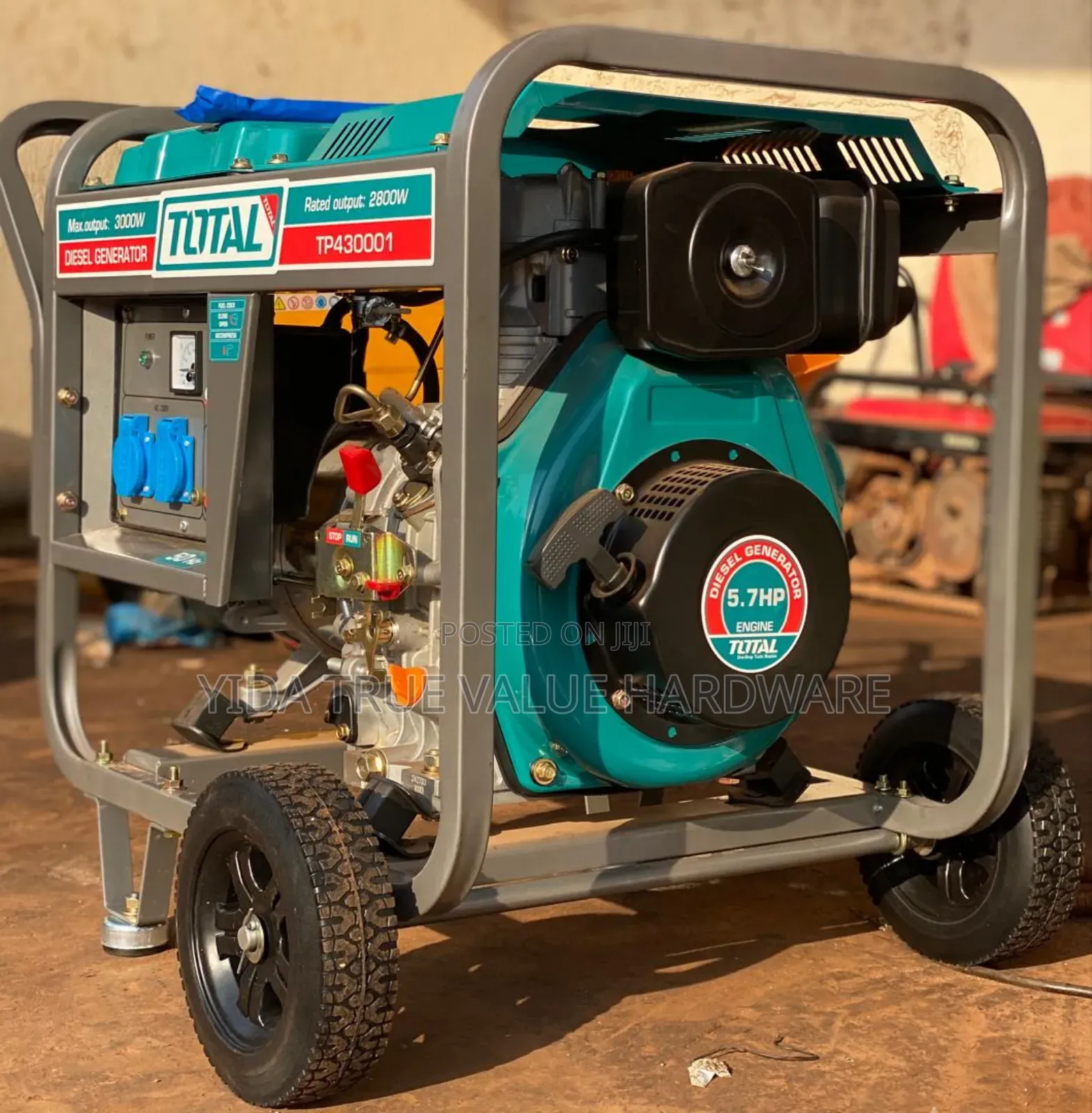 Total Generator Diesel