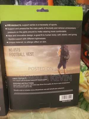 Yc Support Football Vest