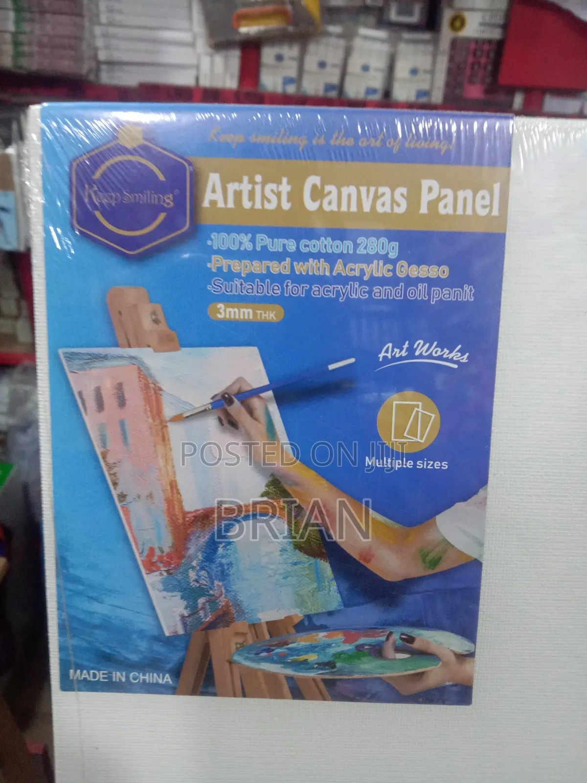 Art Canvas Panel Boards Available in All Sizes