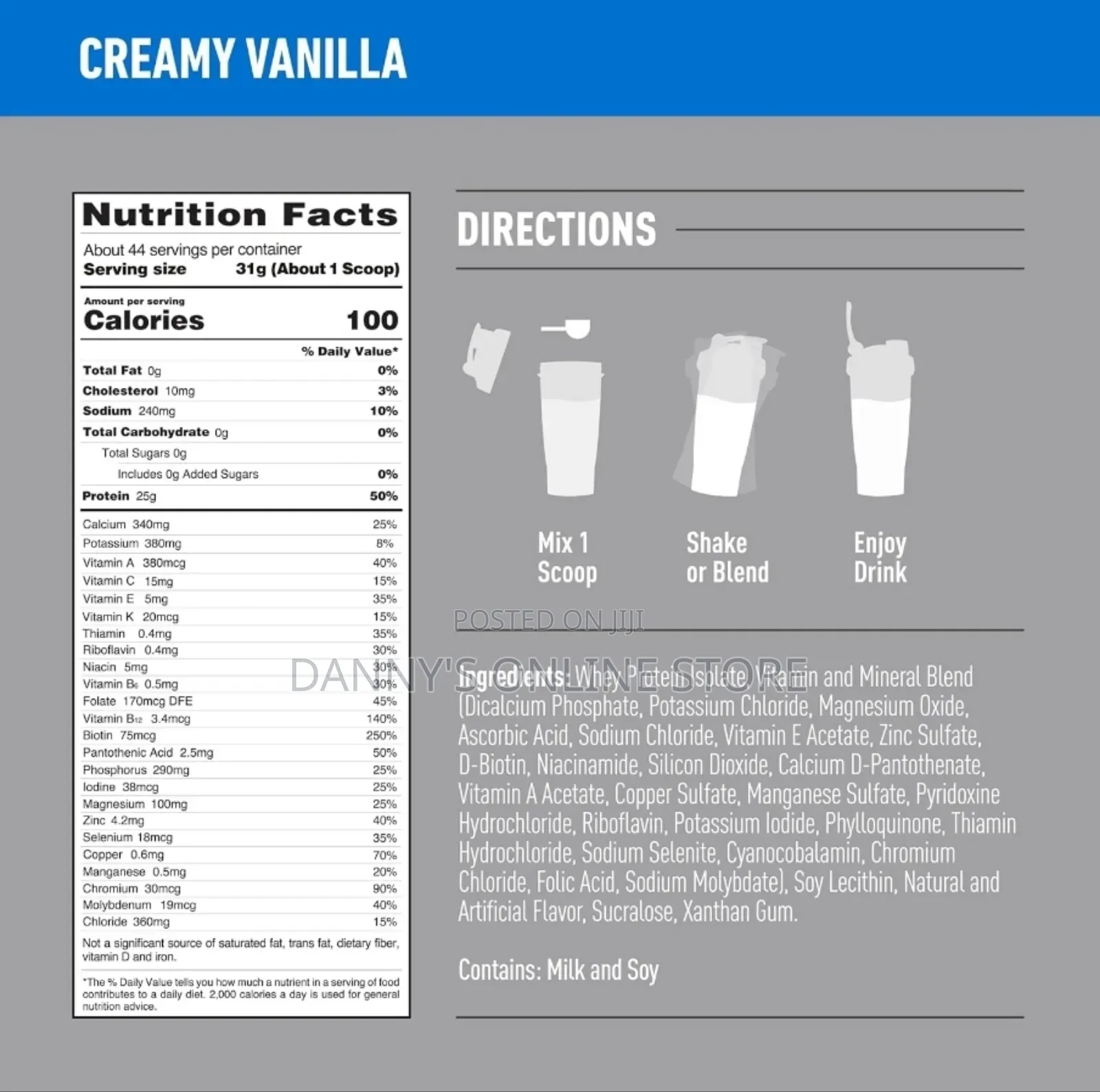 Isopure Zero Carb Whey Protein Isolate Powder With Vit C
