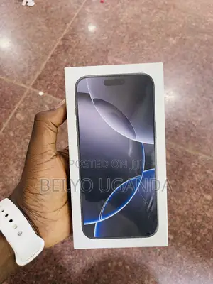 New Apple iPhone 16 Pro Max 256 GB Black