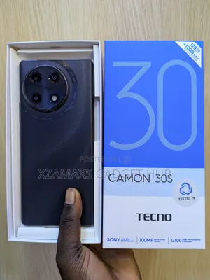 New Tecno Camon 30S 128 GB Black